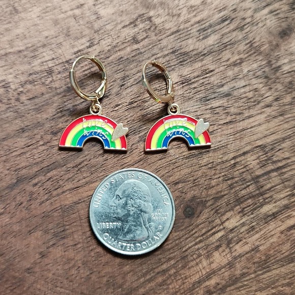 Rainbow Earrings - Picture 3 of 5